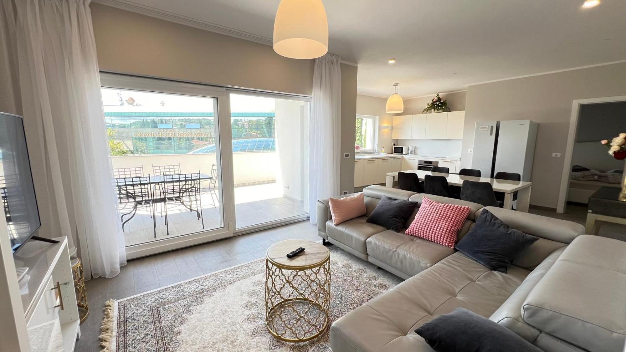 Casa Del Sol Portoroz Apartment Luaran gambar